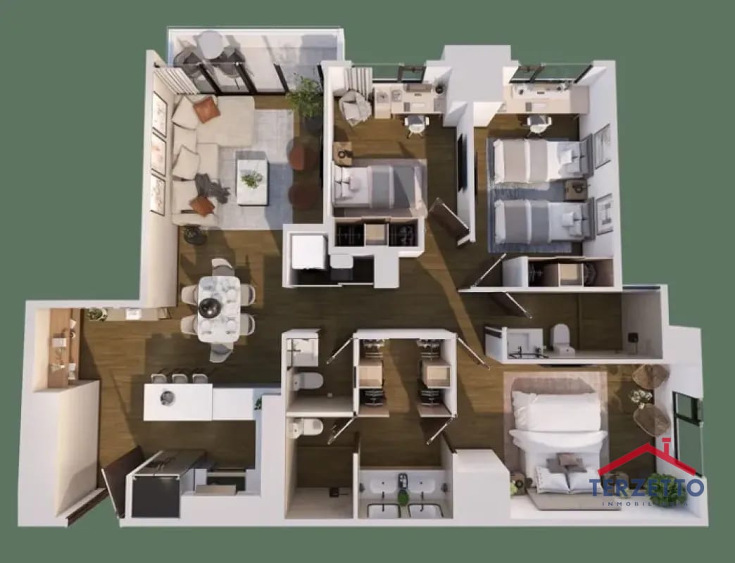 Apartamento Zona 15 — Apartamento en Venta en Alena, Zona 15, Guatemala, Ciudad — foto 2 de 4