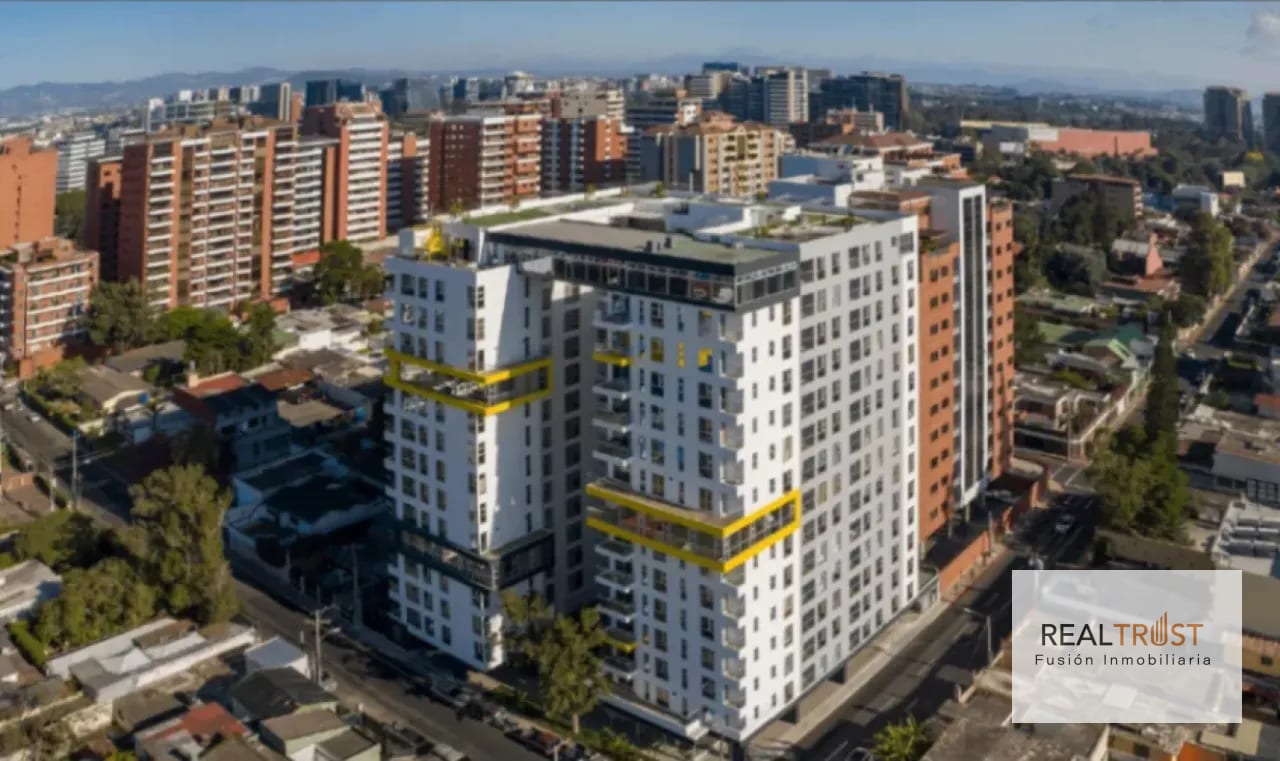 APARTAMENTO EN VENTA. EDIFICIO CITY HAUS Z.10 — Apartamento en Venta en City Haus, Zona 10, Guatemala, Ciudad — foto 1 de 9