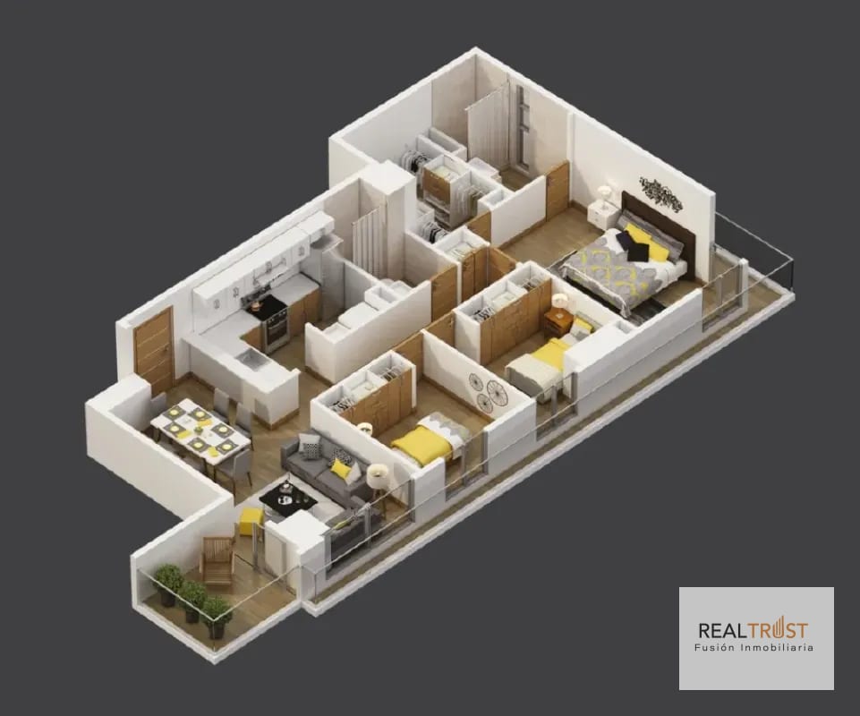 APARTAMENTO EN VENTA. EDIFICIO CITY HAUS Z.10 — Apartamento en Venta en City Haus, Zona 10, Guatemala, Ciudad — foto 2 de 9