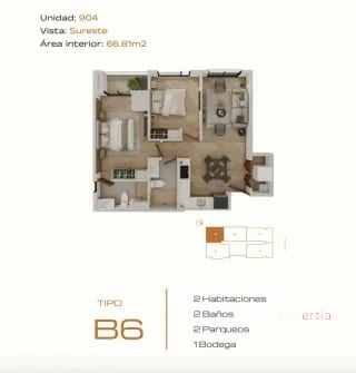 Ultima unidad en Venta en Hessen Zona 15 — Apartamento en Venta en Hessen Apartamentos, Zona 15, Guatemala, Ciudad — miniatura 12 de 14