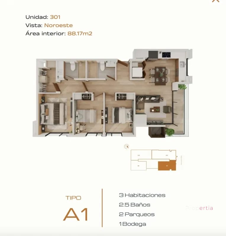 Ultima unidad en Venta en Hessen Zona 15 — Apartamento en Venta en Hessen Apartamentos, Zona 15, Guatemala, Ciudad — foto 7 de 14