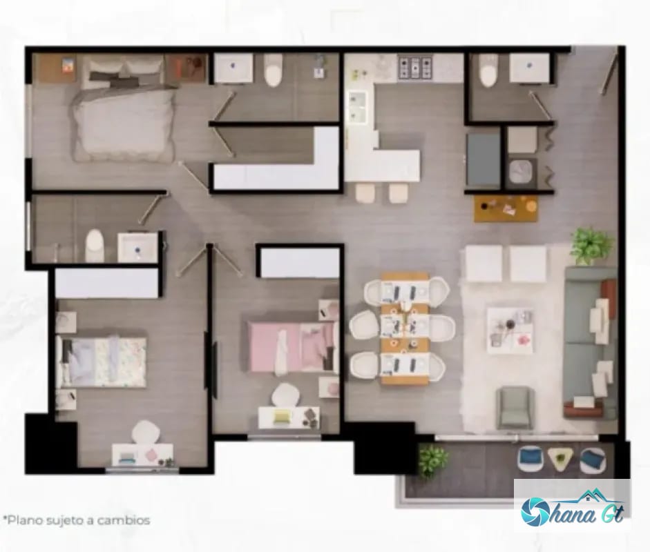 APARTAMENTO NUEVO EN VENTA, ZONA 16 — Apartamento en Venta en Zona 16, Guatemala, Ciudad — foto 10 de 10