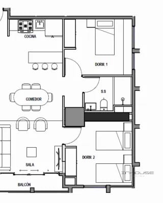 VENTA DE APARTAMENTO EN ZONA 10 ATARAH — Apartamento en Venta en Atarah, Zona 10, Guatemala, Ciudad — miniatura 7 de 12