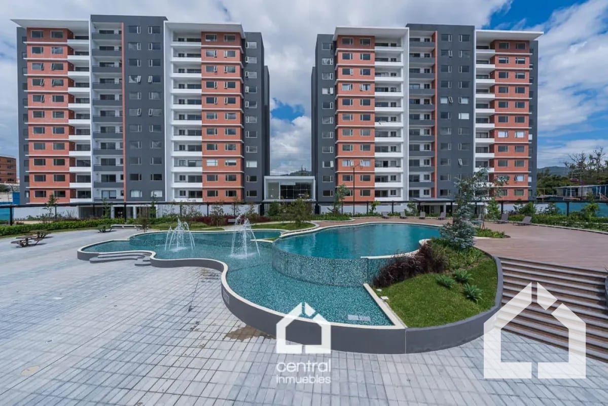 Amplio y moderno apartamento de 3 habitaciones en RENTA en Segheria zona 14 — Apartamento en Alquiler en Segheria, Zona 14, Guatemala, Ciudad — foto 1 de 12