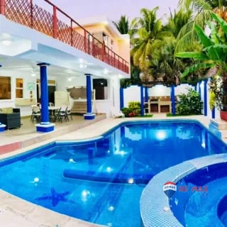 VENDO CASA DE PLAYA EN PUERTO SAN JOSÉ 🌅 COMPLETAMENTE EQUIPADA Y AMUEBLADA — Casa vacacional en Venta en Puerto San José, Escuintla — miniatura 1 de 9
