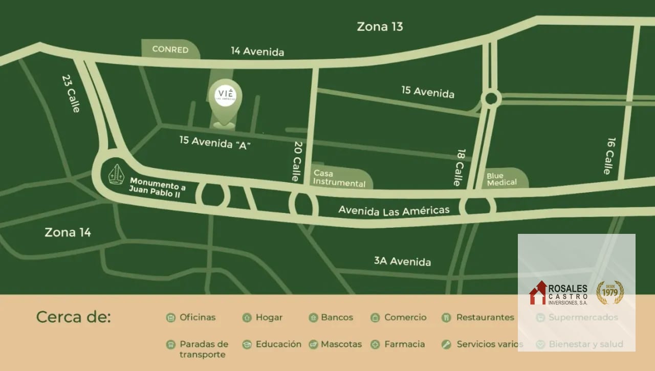 Apartamentos en Zona 13 - Vié Las Américas — Apartamento en Venta en Zona 13, Guatemala, Ciudad — foto 5 de 6