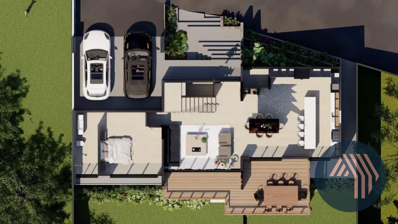 VENTA DE MODERNA CASA EN PLANOS - SANTA ROSALÍA, KM 12.5 CES — Casa en Venta en Santa Rosalia La Laguna, Carretera a El Salvador, Guatemala, Ciudad — foto 4 de 17