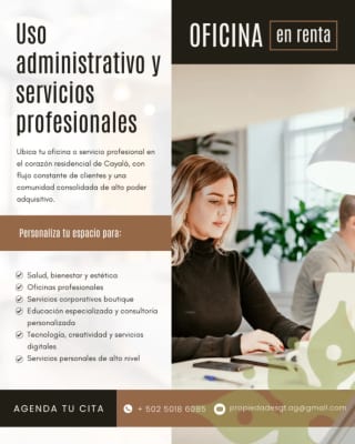Oficina/local en Renta | Nogales, Cayalá, Z.16 — Local en Alquiler en Ciudad Cayalá, Zona 16, Guatemala, Ciudad — miniatura 4 de 9