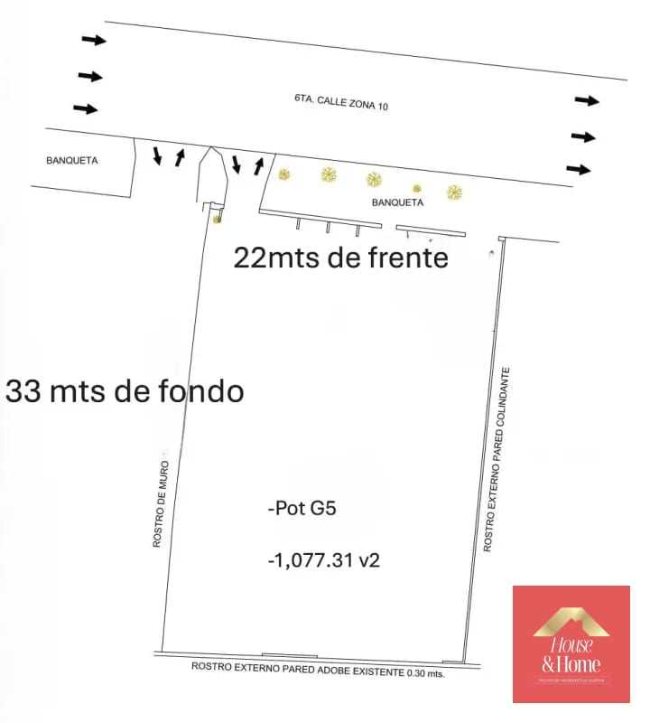 Venta de terreno en zona 10 — Terreno en Venta en Ciudad Vieja, Zona 10, Guatemala, Ciudad — foto 2 de 2