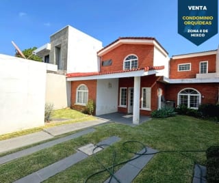 CASA EN VENTA CONDOMINIO LAS ORQUÍDEAS SECTOR  A-1 SAN CRISTÓBAL ZONA 8 MIXCO — Casa en Venta en Zona 8 Mixco, Guatemala, Ciudad — miniatura 1 de 13