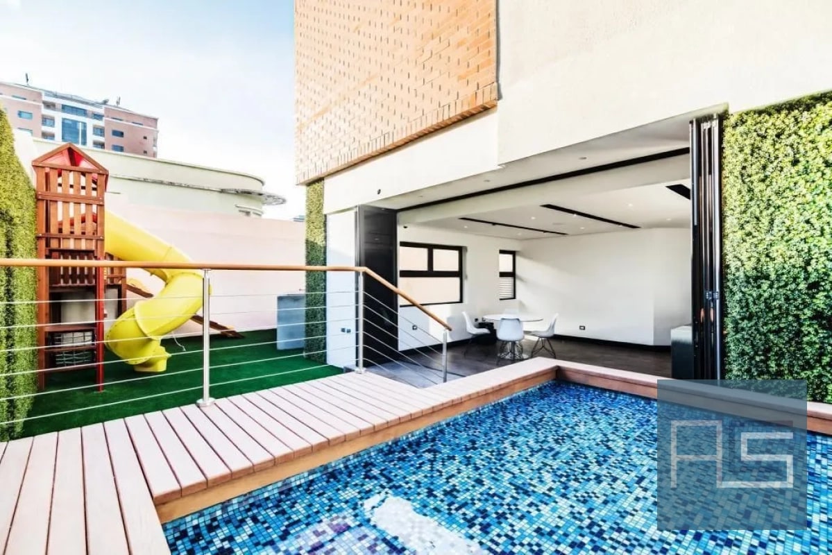 Moderno y amplio apartamento de 2 niveles, 4 hab. con jardín y 3 parqueos en Renta — Apartamento en Venta en Vivalt, Zona 10, Guatemala, Ciudad — foto 2 de 14