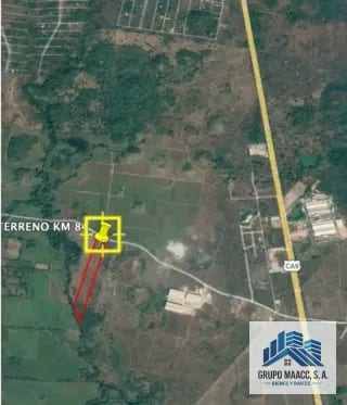 Venta Terreno 6 Manzanas KM 84 Cerca del Puerto — Terreno en Venta en Puerto San José, Escuintla — miniatura 1 de 4