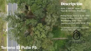 Terrenos exclusivos en venta en El Pulté — Terreno en Venta en Zona 16, Guatemala, Ciudad — miniatura 4 de 13