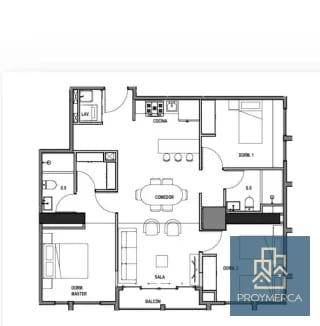 Apartamento en venta, Edificio Atarah, Zona 10 — Apartamento en Venta en Atarah, Zona 10, Guatemala, Ciudad — miniatura 6 de 7