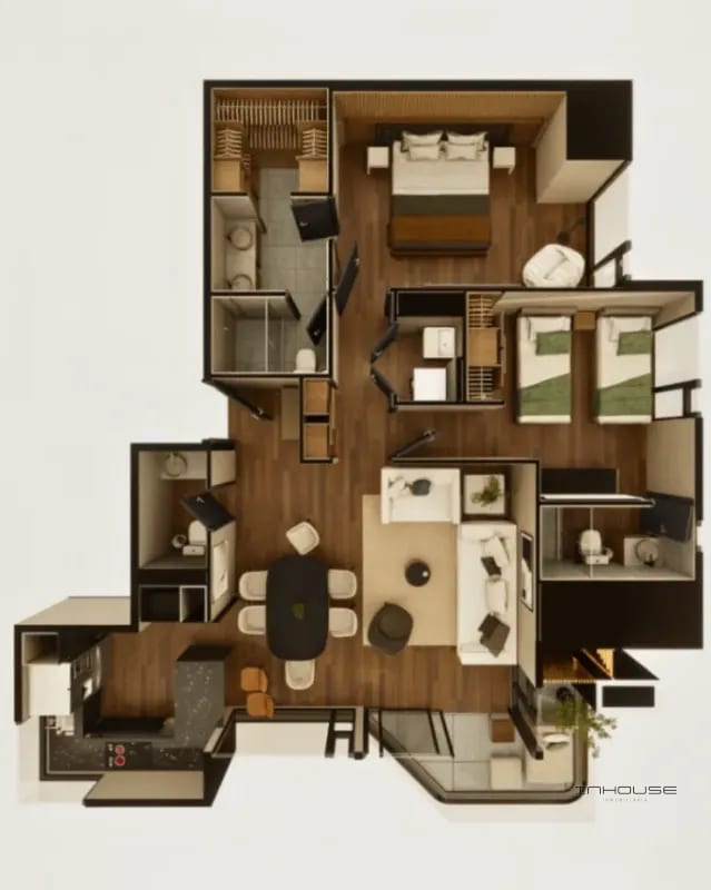 APARTAMENTO EN VENTA ZONA 14 EN PLANOS — Apartamento en Venta en Zona 14, Guatemala, Ciudad — foto 2 de 10