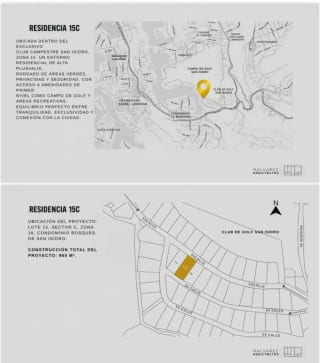 Terreno en Club de Golf San Isidro con planos  — Terreno en Venta en San Isidro, Zona 16, Guatemala, Ciudad — miniatura 2 de 5