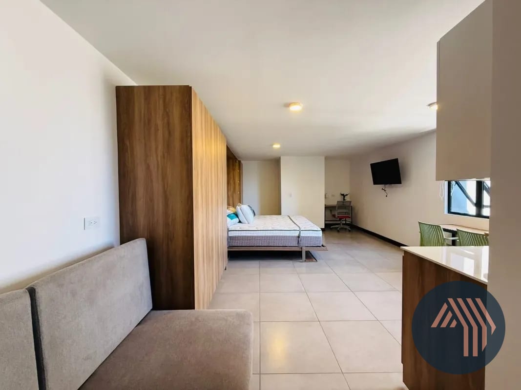 ALQUILER DE CÉNTRICO APART/STUDIO - ELEMENTO, ZONA 13 — Apartamento en Alquiler en Elemento Plaza Berlín, Zona 13, Guatemala, Ciudad — foto 1 de 17