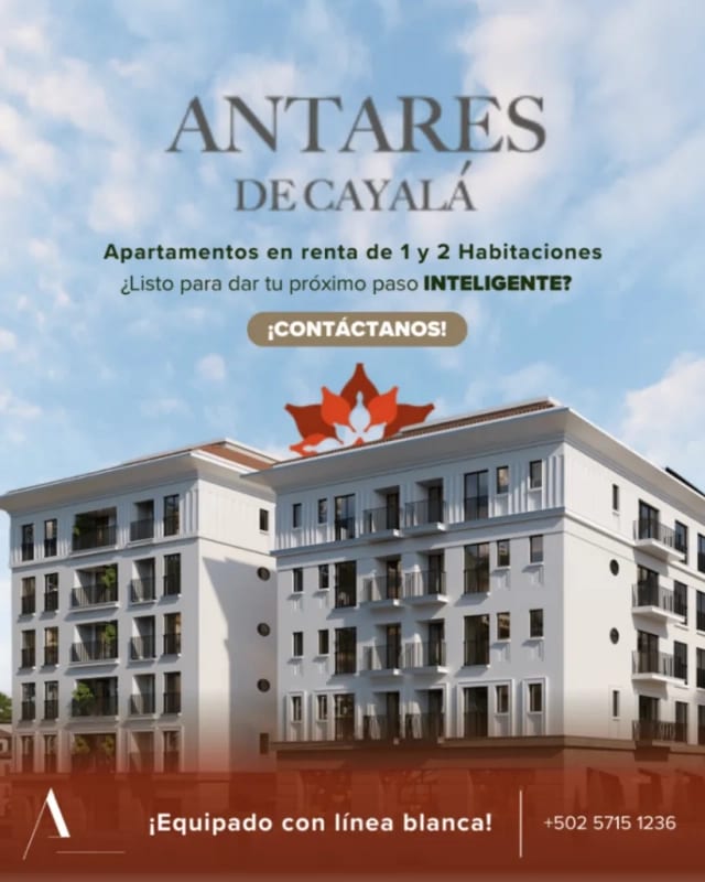 Apartamento en Renta| 2HAB. | Antares de Cayalá – Edificio C — Apartamento en Alquiler en Antares de Cayalá, Zona 16, Guatemala, Ciudad — foto 1 de 2