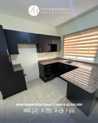 Apartamento en venta en zona 7 con jardín — Apartamento en Venta en Zona 7, Guatemala, Ciudad — miniatura 1 de 12