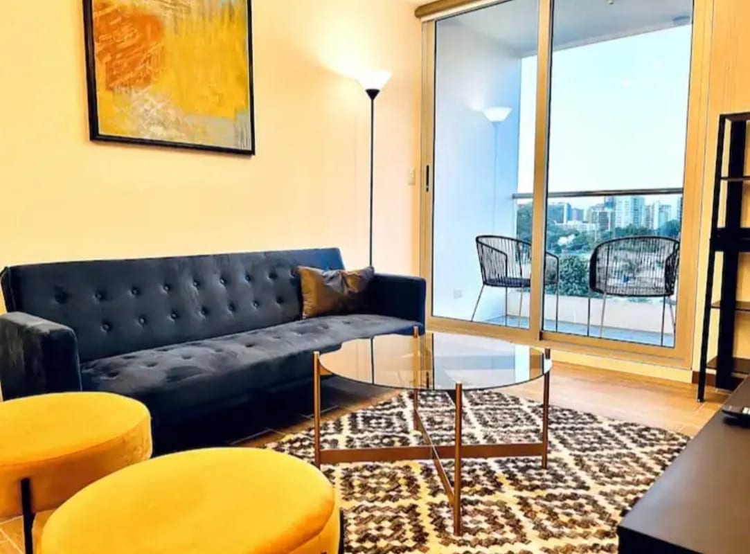 APARTAMENTO AMUEBLADO EN RENTA ZONA 14 - CONDADO CATORCE — Apartamento en Alquiler en Condado La Villa, Zona 14, Guatemala, Ciudad — foto 12 de 17