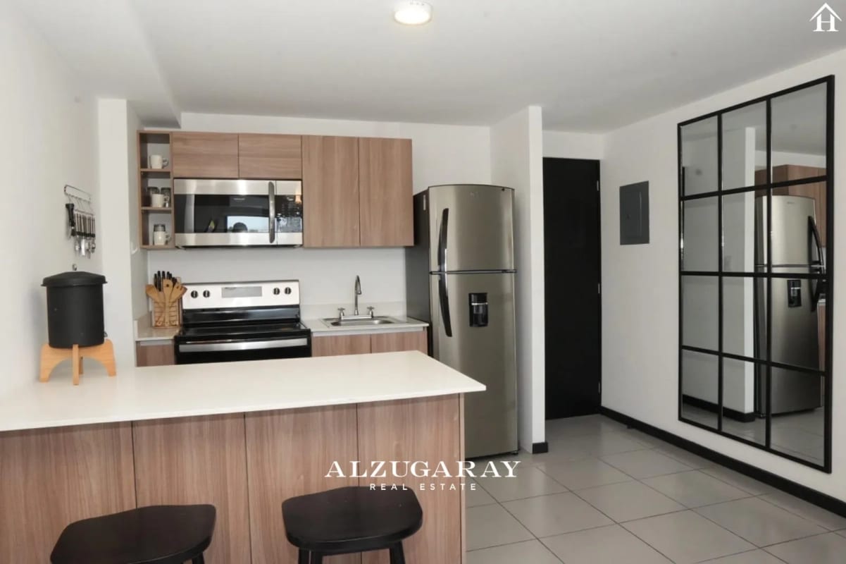 APTO. MODERNO, AMUEBLADO      2 HAB. /EDIFICIO MERAKI Z 14 — Apartamento en Venta en Meraki Z14, Zona 14, Guatemala, Ciudad — foto 9 de 10