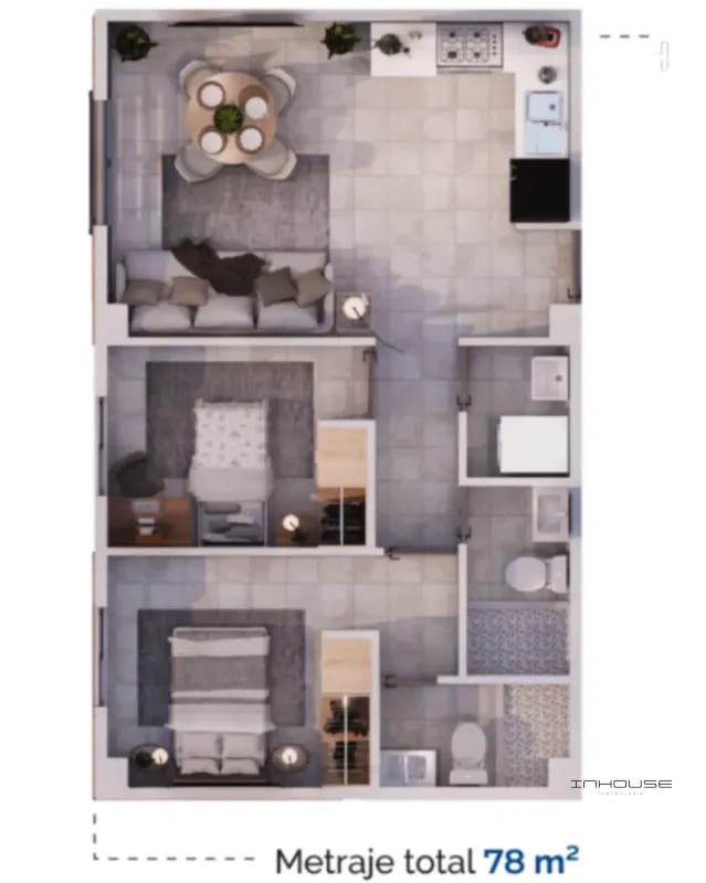 APARTAMENTO EN VENTA ZONA 17 EN PLANOS CERCA DE PORTALES — Apartamento en Venta en Zona 17, Guatemala, Ciudad — foto 11 de 11