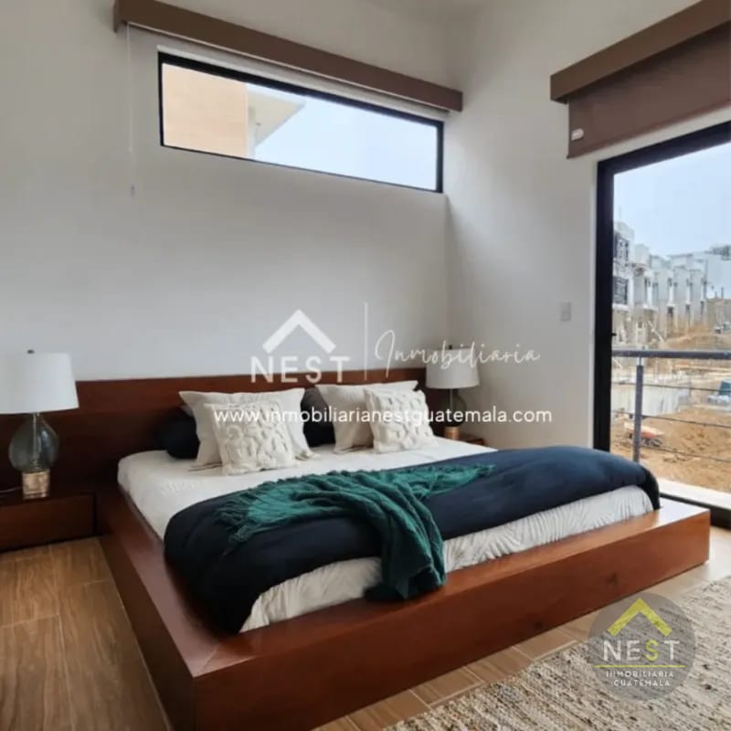 Casa nueva de 3 habitaciones con jardín | COND. LAS 7 GOTAS, Km 16.5 CAES — Casa en Venta en Carretera a El Salvador, Guatemala, Ciudad — foto 9 de 16