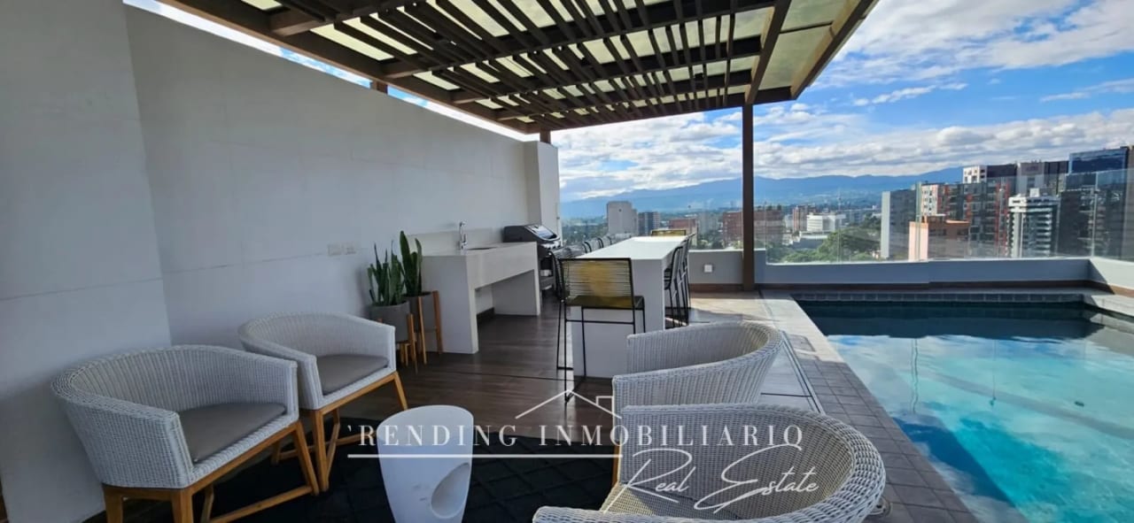 Apartamento en renta zona 10 edificio Casa Clara, 2 habitaciones 76.12 m² amueblado — Apartamento en Alquiler en Casa Clara, Zona 10, Guatemala, Ciudad — foto 8 de 16