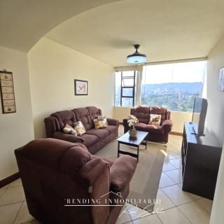 Apartamento en renta zona 10 Edificio Milenia amueblado de 2 habitaciones + 2 parqueos — Apartamento en Alquiler en Milenia, Zona 10, Guatemala, Ciudad — miniatura 8 de 9