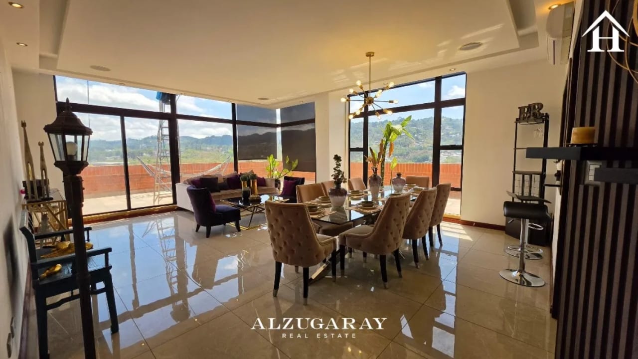 Penthouse Amueblado C/ Terraza - 3 Hab. / Vista Hermosa I Z.15 — Apartamento en Alquiler en Zona 15, Guatemala, Ciudad — foto 2 de 10