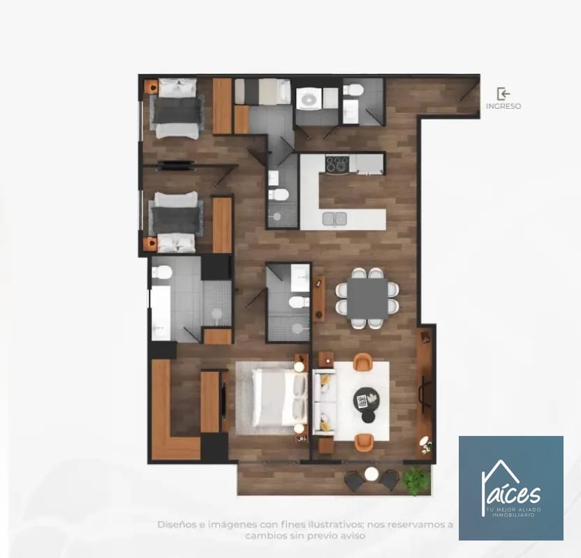 Apartamento en venta Modelo 02 CASALINI LOS ARCOS Zona 10 (D) — Apartamento en Venta en Zona 10, Guatemala, Ciudad — foto 8 de 8