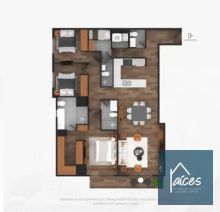 Apartamento en venta Modelo 02 CASALINI LOS ARCOS Zona 10 (D) — Apartamento en Venta en Zona 10, Guatemala, Ciudad — miniatura 8 de 8