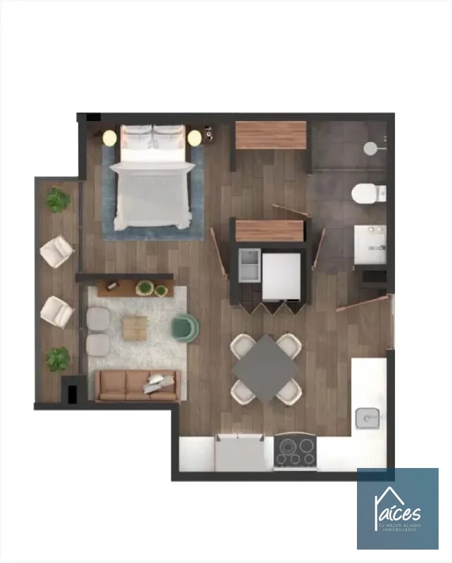 Apartamento en venta Modelo 4 CASA TAURE Zona 10 (D) — Apartamento en Venta en Zona 10, Guatemala, Ciudad — foto 6 de 7