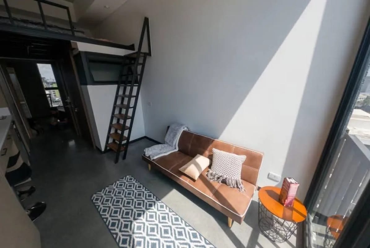 VENDO APARTAMENTO TIPO LOFT,  DOBLE ALTURA EN EDIFICIO ATOM  ZONA 4 — Apartamento en Venta en Atom Cuatro, Zona 4, Guatemala, Ciudad — foto 4 de 14