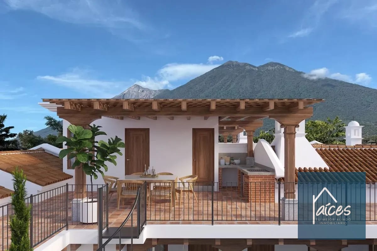 Casa en venta Mariposas De la Estancia Modelo A - Antigua Guatemala (D) — Casa en Venta en Antigua, Sacatepéquez — foto 1 de 16