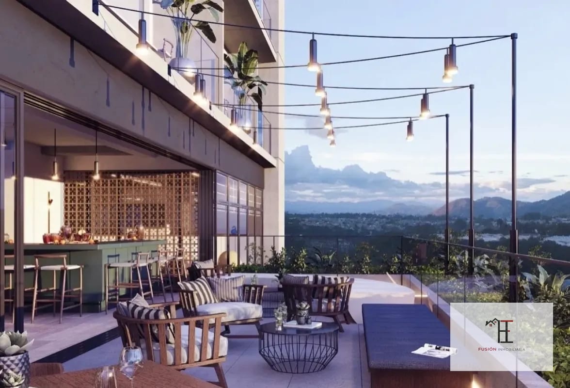 RENTO APARTAMENTO  TIPO ESTUDIO MODERNO Y AMUEBLADO EN EDIFICIO ELEMENTO ZONA 13 FINAL LAS AMÉRICAS — Apartamento en Alquiler en Elemento Plaza Berlín, Zona 13, Guatemala, Ciudad — foto 3 de 6