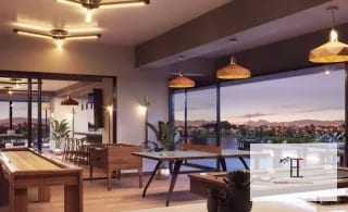 RENTO APARTAMENTO  TIPO ESTUDIO MODERNO Y AMUEBLADO EN EDIFICIO ELEMENTO ZONA 13 FINAL LAS AMÉRICAS — Apartamento en Alquiler en Elemento Plaza Berlín, Zona 13, Guatemala, Ciudad — miniatura 2 de 6