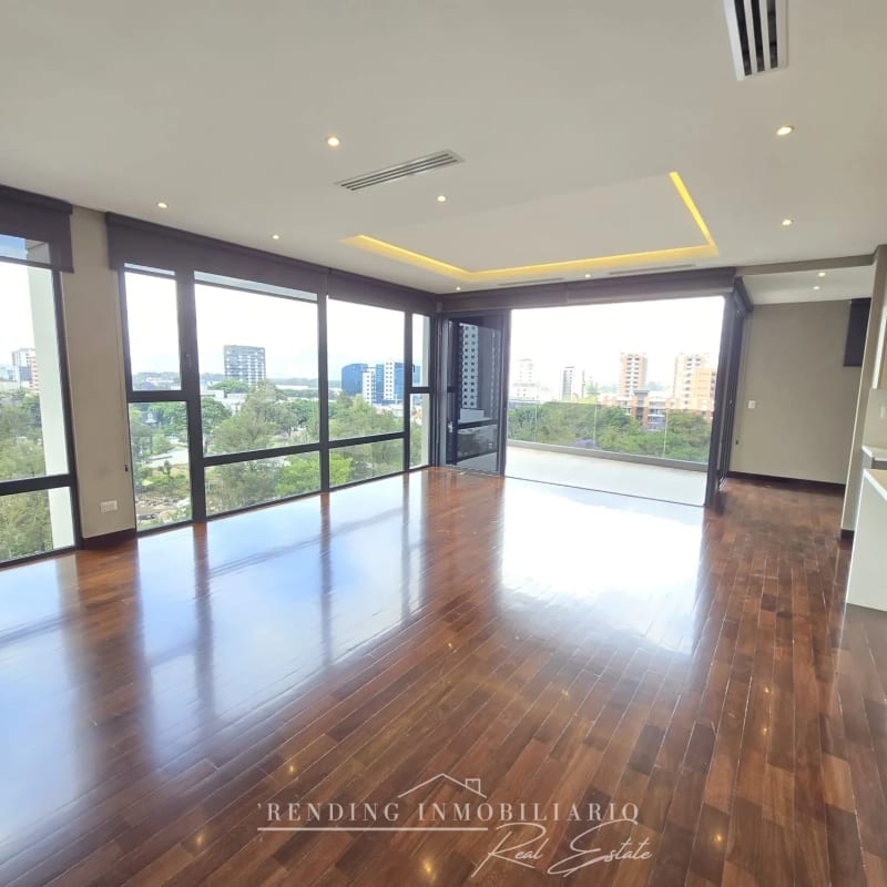 Apartamento en renta zona 14 edificio Santa Inés del Parque 2 habitaciones + 2 parqueos — Apartamento en Alquiler en Santa Inés del Parque, Zona 14, Guatemala, Ciudad — foto 1 de 11