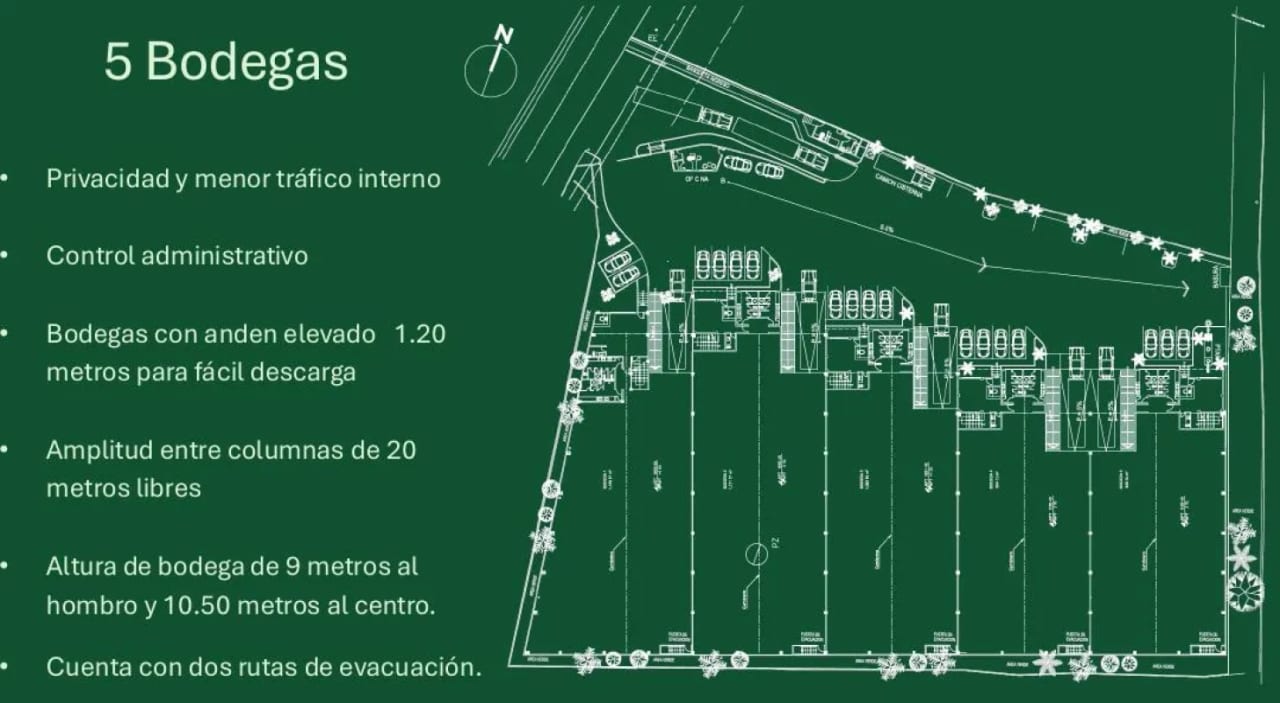 RENTA DE BODEGAS NUEVAS EN CAES DESDE 1000 METROS — Bodega / Ofibodega en Alquiler en Carretera a El Salvador, Guatemala, Ciudad — foto 4 de 7