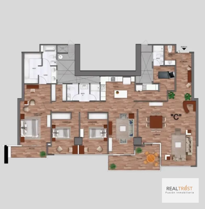 En renta apartamentos de centro, Zona 10 — Apartamento en Alquiler en Lucca, Zona 10, Guatemala, Ciudad — foto 15 de 15