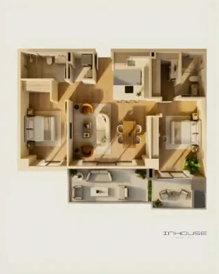 APARTAMENTO EN VENTA, SANTA ROSALIA ZONA 16 EN PLANOS — Apartamento en Venta en Zona 16, Guatemala, Ciudad — miniatura 2 de 11