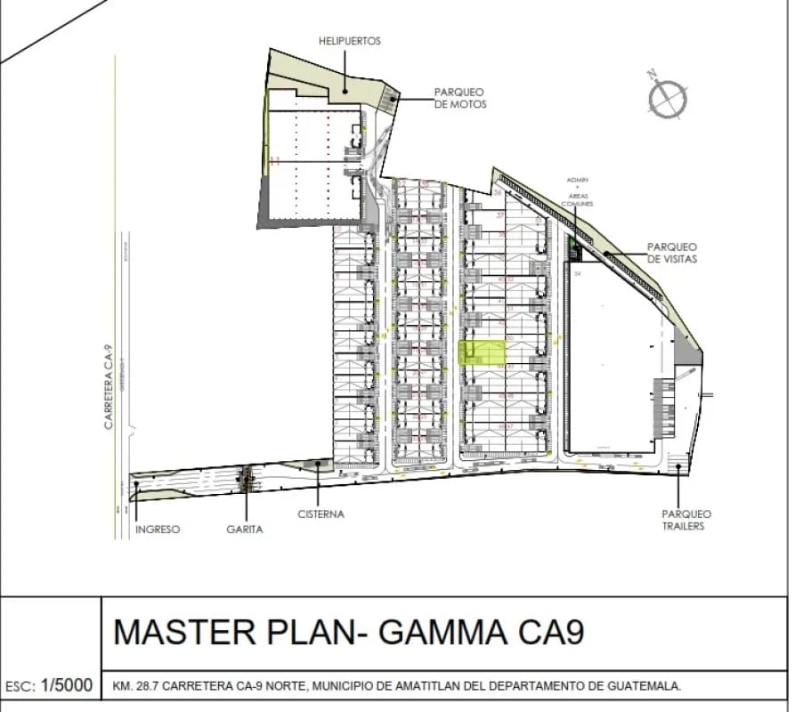 Alquiler de Bodega en Amatitlán de 1,354 Mt2. — Bodega / Ofibodega en Alquiler en Amatitlán, Amatitlán, Guatemala, Ciudad — foto 2 de 3