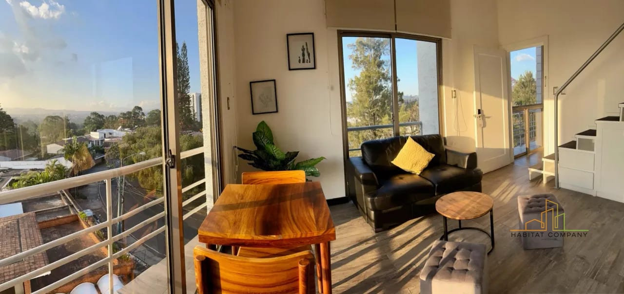 Apartamento Loft Amueblado en Renta Zona 15 | Edificio Adamant | 1 Habitación + Balcón | Q5,800 Todo Incluido — Apartamento en Alquiler en Adamant, Zona 15, Guatemala, Ciudad — foto 1 de 9