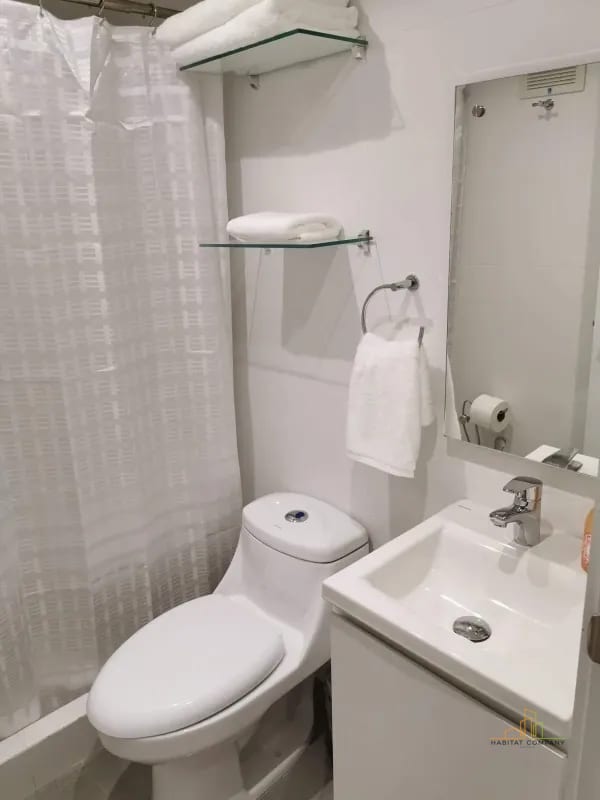 Apartamento Loft Amueblado en Renta Zona 15 | Edificio Adamant | 1 Habitación + Balcón | Q5,800 Todo Incluido — Apartamento en Alquiler en Adamant, Zona 15, Guatemala, Ciudad — foto 5 de 9