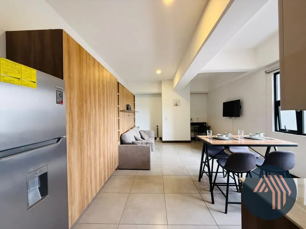 ALQUILER DE CÉNTRICO APART/STUDIO AMUEBLADO - ELEMENTO, ZONA 13 — Apartamento en Alquiler en Elemento Plaza Berlín, Zona 13, Guatemala, Ciudad — foto 2 de 8