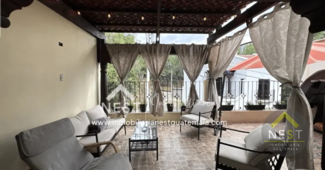 Casa estilo colonial con terraza en Venta | ANTIGUA GARDENS — Casa en Venta en Antigua Gardens, Alotenango, Sacatepéquez — foto 7 de 15