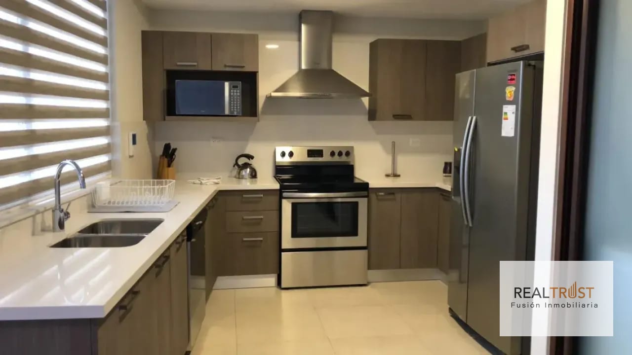 En renta apartamento amueblado en el Edificio Santa Ines: — Apartamento en Alquiler en Santa Inés, Zona 14, Guatemala, Ciudad — foto 13 de 17