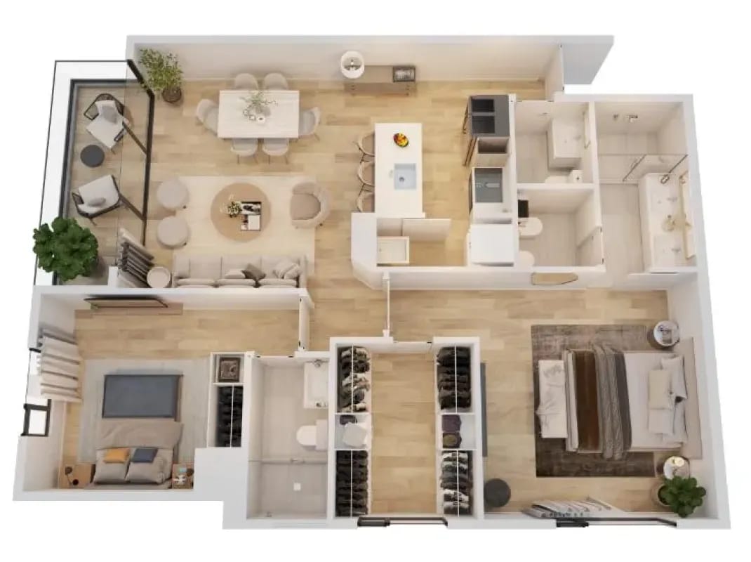 Apartamento en Zona 10 — Apartamento en Alquiler en Zona 10, Guatemala, Ciudad — foto 2 de 7